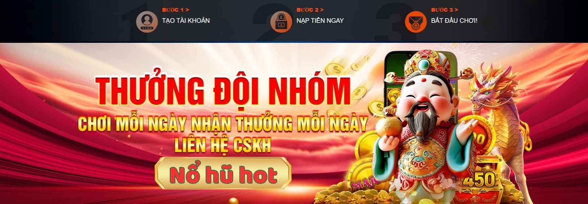 Tạo tài khoản nohu90